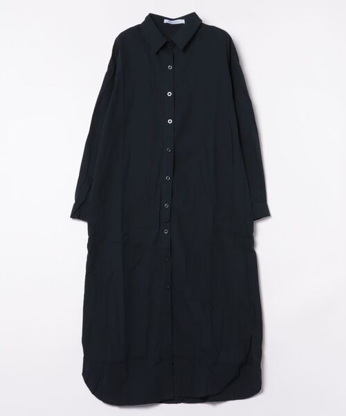 BLANC FICELLE(ブランフィセル)の「シャツワンピース(シャツワンピース・レディース・ネイビー/ブラック/ベージュ・M/XL/XXL/L)」の15枚目の写真