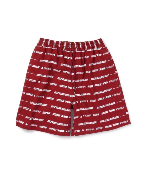 My sugar Babe(マイシュガーベイブ)の「MSB logo patterned pants(その他パンツ・メンズ・ブラック/レッド・MEDIUM/LARGE)」の6枚目の写真