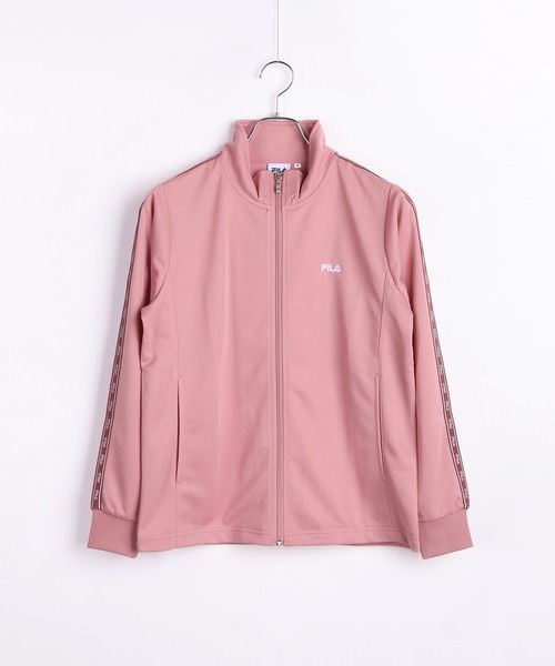 フィラ　セットアップ　ピンク　X L 新品未使用 セール】FILA スムースジャージ テープ付き ジャージセットアップ