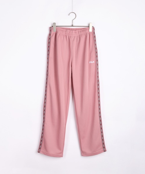 セール】FILA スムースジャージ テープ付き ジャージセットアップ