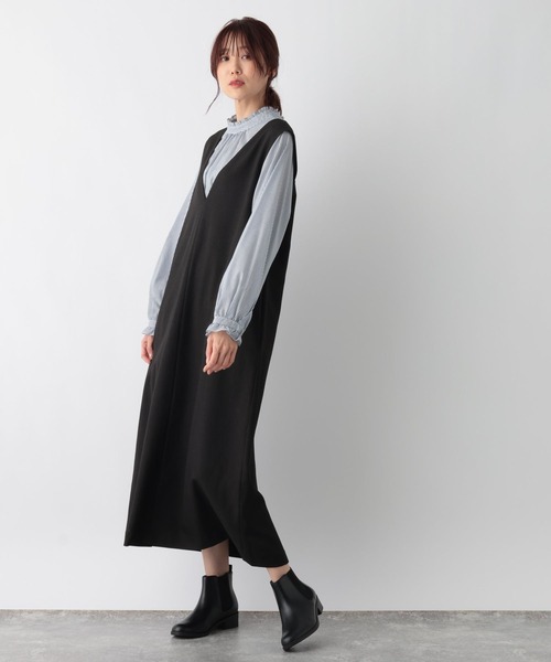 セール】2WAYネックジャンスカ/971325（ジャンパースカート