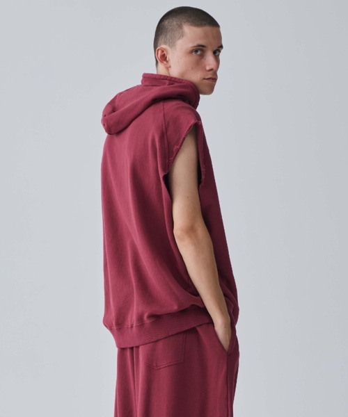 シュライページ Iroquois - DOUBLE FACE JERSEY HALF ZIP / ハーフジップ プル