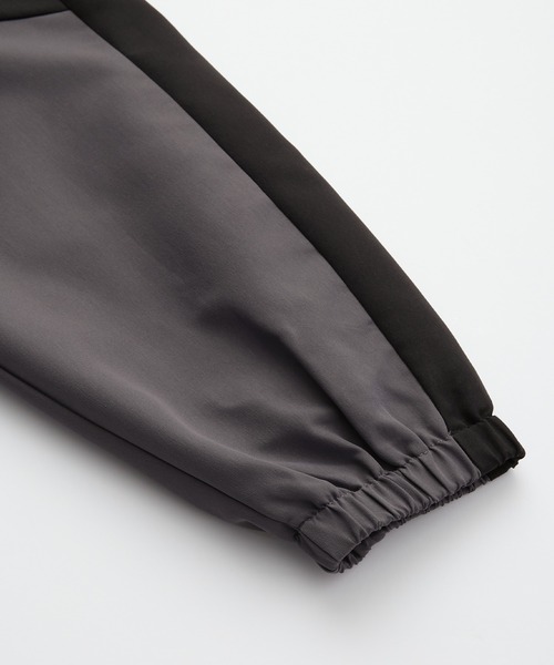 BASQUE magenta（バスクマゼンタ）の「ビッグシルエット切替トラックフルジップブルゾン（ブルゾン・メンズ・ブラック/ブルー・FREE）」の16枚目の写真