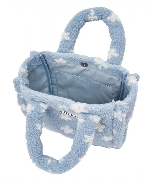 ROXY(ロキシー)の「CREIL TOTE/ロキシーワンポイントブランドロゴボアトートバック(トートバッグ・レディース・ナチュラル/ブルー・FREE)」の10枚目の写真