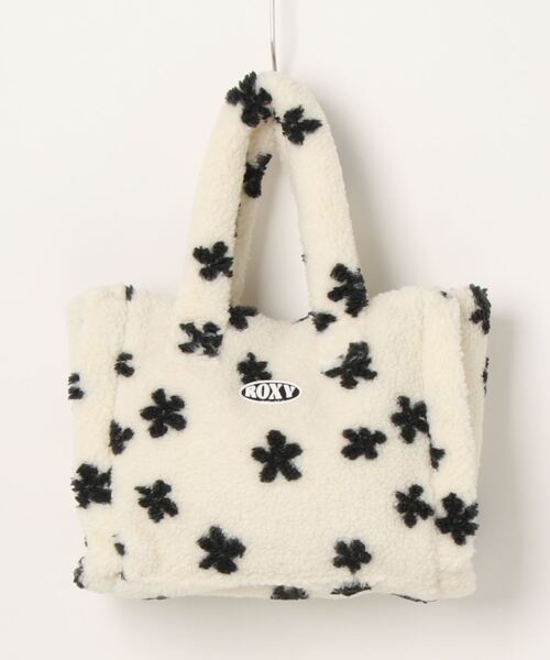 ROXY(ロキシー)の「CREIL TOTE/ロキシーワンポイントブランドロゴボアトートバック(トートバッグ・レディース・ナチュラル/ブルー・FREE)」の13枚目の写真