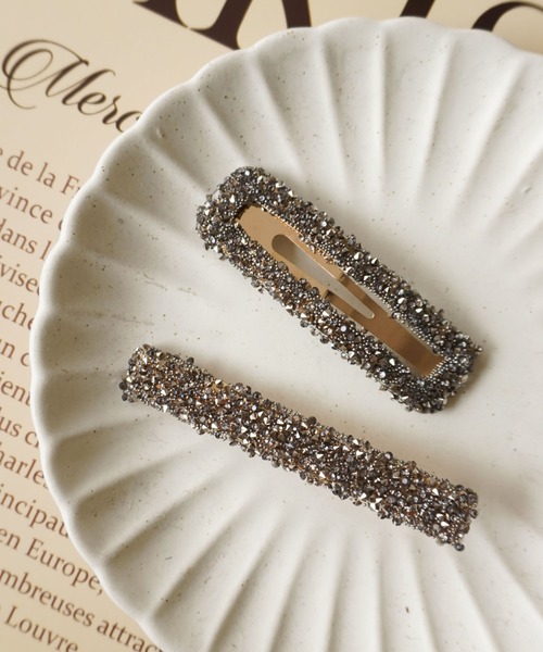 安い 価格ファッション - THE HAIR BAR TOKYO クリスタルクリップ