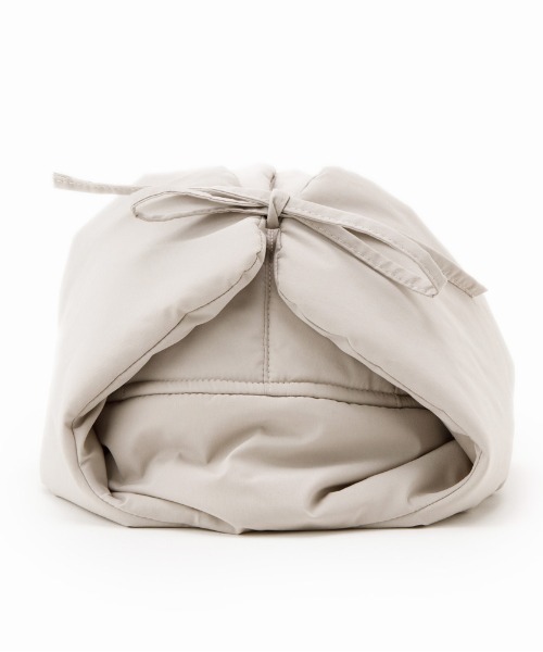 CONTROL FREAK（コントロールフリーク）の「CONTROL FREAK(コントロールフリーク)ダウン風フライトキャップ（キャップ・レディース・ブラック/ベージュ/グレー・FREE）」の12枚目の写真