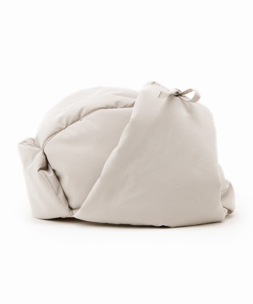 CONTROL FREAK（コントロールフリーク）の「CONTROL FREAK(コントロールフリーク)ダウン風フライトキャップ（キャップ・レディース・ブラック/ベージュ/グレー・FREE）」の8枚目の写真