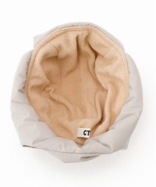 CONTROL FREAK（コントロールフリーク）の「CONTROL FREAK(コントロールフリーク)ダウン風フライトキャップ（キャップ・レディース・ブラック/ベージュ/グレー・FREE）」の21枚目の写真