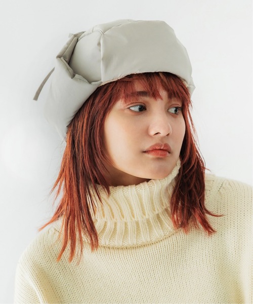 CONTROL FREAK（コントロールフリーク）の「CONTROL FREAK(コントロールフリーク)ダウン風フライトキャップ（キャップ・レディース・ブラック/ベージュ/グレー・FREE）」の22枚目の写真