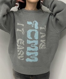 【日本限定アイテム】TAKE IT EASY KNIT SWEATER/テイクイットイージーニットセーター