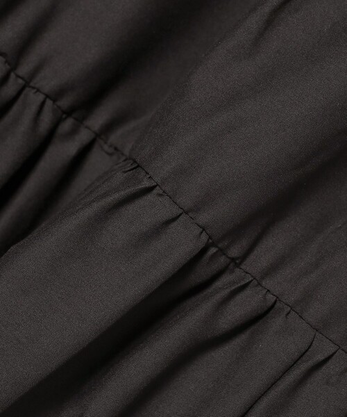 Demi-Luxe BEAMS（デミルクス ビームス）の「Devotion TWINS / ティアード ロングスカート（スカート・レディース・ブラック・SMALL）」の10枚目の写真