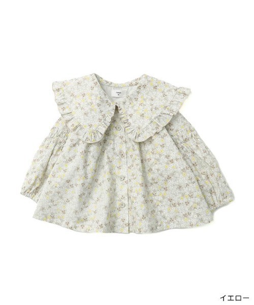 n.o.u.s（ノウズ）の「n.o.u.s プルオーバー（Tシャツ/カットソー・キッズ・イエロー/ピンク・70cm/90cm/80ｃｍ）」の12枚目の写真