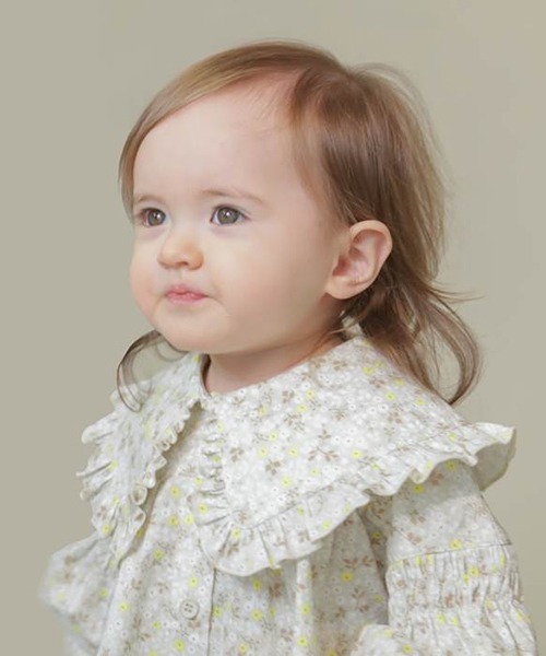 n.o.u.s（ノウズ）の「n.o.u.s プルオーバー（Tシャツ/カットソー・キッズ・イエロー/ピンク・70cm/90cm/80ｃｍ）」の3枚目の写真