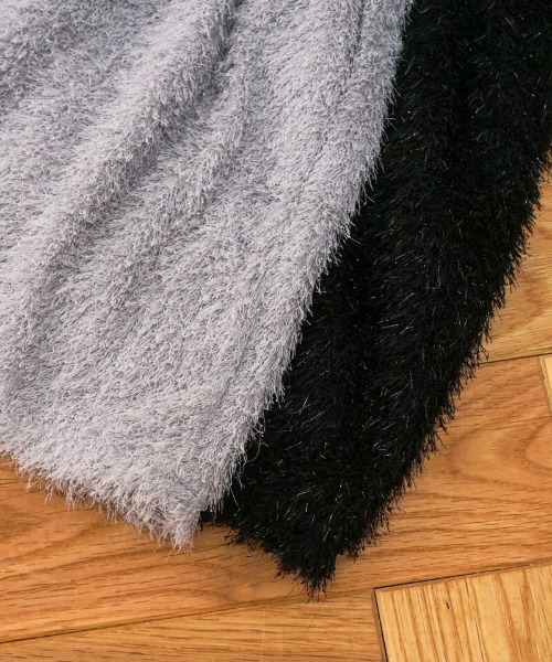 flower（フラワー）の「スパークルフェザービスチェ（キャミソール・レディース・ブラック/グレー・FREE）」の16枚目の写真