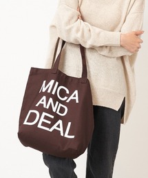 MICA&DEALロゴコットンバッグ