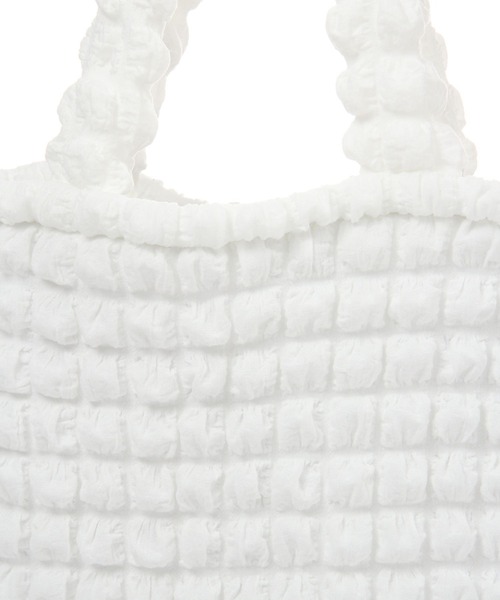 LAKOLE（ラコレ）の「ポコポコトートバッグ / 980171（トートバッグ・レディース・ブラック/ホワイト/ライトグリーン・FREE）」の20枚目の写真