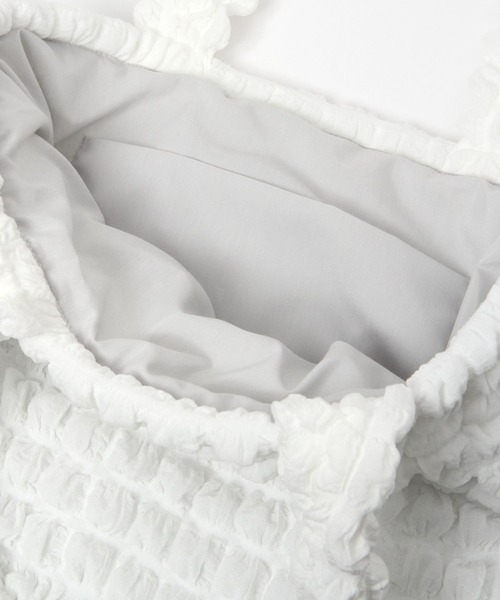 LAKOLE（ラコレ）の「ポコポコトートバッグ / 980171（トートバッグ・レディース・ブラック/ホワイト/ライトグリーン・FREE）」の21枚目の写真