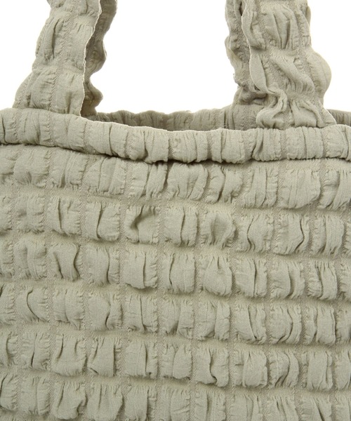 LAKOLE（ラコレ）の「ポコポコトートバッグ / 980171（トートバッグ・レディース・ブラック/ホワイト/ライトグリーン・FREE）」の22枚目の写真