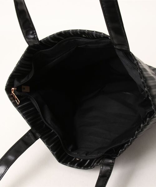 H.TOKYO NUIT（エイチトウキョウニュイ）の「結婚式BAG ステップサブバッグ（トートバッグ・レディース・ブラック/ホワイト/パープル/ブラウン・FREE）」の7枚目の写真
