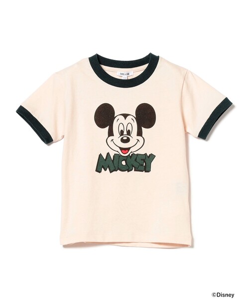Disney（ディズニー）の「Disney / B:MING by BEAMS / MICKEY リンガー プリント Tシャツ（80～150cm）（Tシャツ/カットソー・キッズ・ホワイト系その他5/イエロー系その他4・150/140/130/120/110/100/90/80）」の11枚目の写真