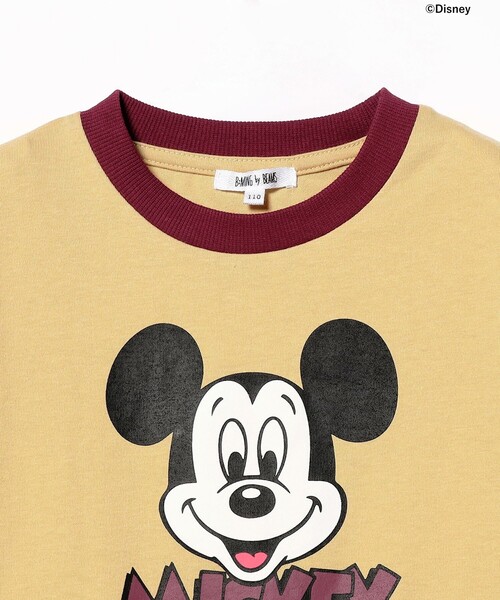 Disney（ディズニー）の「Disney / B:MING by BEAMS / MICKEY リンガー プリント Tシャツ（80～150cm）（Tシャツ/カットソー・キッズ・ホワイト系その他5/イエロー系その他4・150/140/130/120/110/100/90/80）」の15枚目の写真