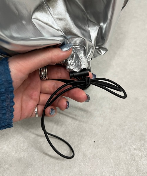 Six M（シックスエム）の「【Six M/シックスエム】リバーシブルスカート（スカート・レディース・シルバー・FREE）」の5枚目の写真