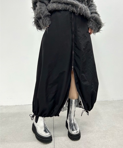 Six M（シックスエム）の「【Six M/シックスエム】リバーシブルスカート（スカート・レディース・シルバー・FREE）」の8枚目の写真