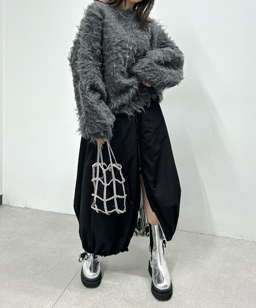 Six M（シックスエム）の「【Six M/シックスエム】リバーシブルスカート（スカート・レディース・シルバー・FREE）」の10枚目の写真