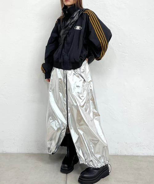 Six M（シックスエム）の「【Six M/シックスエム】リバーシブルスカート（スカート・レディース・シルバー・FREE）」の16枚目の写真