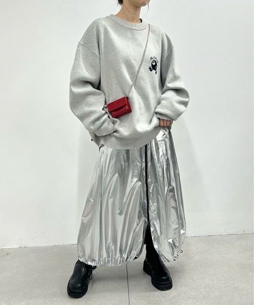 Six M（シックスエム）の「【Six M/シックスエム】リバーシブルスカート（スカート・レディース・シルバー・FREE）」の17枚目の写真