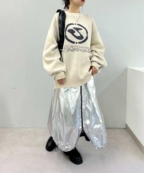 Six M（シックスエム）の「【Six M/シックスエム】リバーシブルスカート（スカート・レディース・シルバー・FREE）」の15枚目の写真