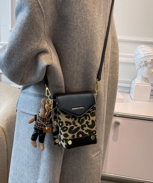 Miniministore（ミニミニストア）の「ミニショルダーバッグ レディース ポーチ（ショルダーバッグ・レディース・ブラック/ブラウン/テラコッタ/ベージュ・フリー）」の12枚目の写真