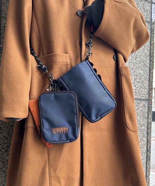 UNIVERSAL OVERALL(ユニバーサルオーバーオール)の「UNIVERSAL OVERALL / MULTI SEIL SHOULDER / UVO-148(ショルダーバッグ・メンズ・ベージュ/ネイビー/ブラック/グリーン/グレー・ONESIZE)」の5枚目の写真