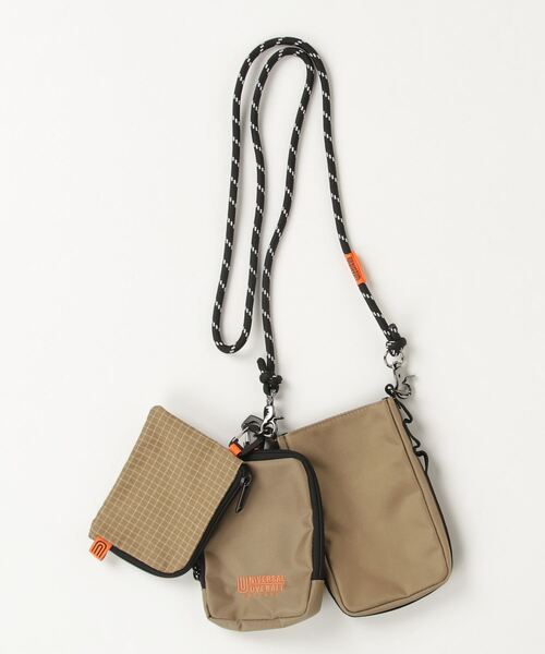 UNIVERSAL OVERALL(ユニバーサルオーバーオール)の「UNIVERSAL OVERALL / MULTI SEIL SHOULDER / UVO-148(ショルダーバッグ・メンズ・ベージュ/ネイビー/ブラック/グリーン/グレー・ONESIZE)」の11枚目の写真