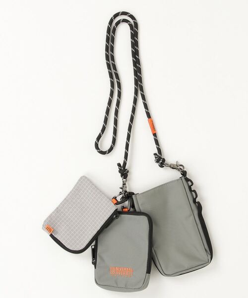 UNIVERSAL OVERALL(ユニバーサルオーバーオール)の「UNIVERSAL OVERALL / MULTI SEIL SHOULDER / UVO-148(ショルダーバッグ・メンズ・ベージュ/ネイビー/ブラック/グリーン/グレー・ONESIZE)」の10枚目の写真