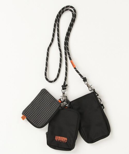 UNIVERSAL OVERALL(ユニバーサルオーバーオール)の「UNIVERSAL OVERALL / MULTI SEIL SHOULDER / UVO-148(ショルダーバッグ・メンズ・ベージュ/ネイビー/ブラック/グリーン/グレー・ONESIZE)」の9枚目の写真