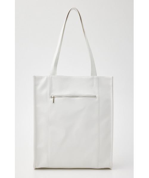 SLY（スライ）の「OUTER POCKET A4 BAG アウター ポケット エーヨン バッグ（トートバッグ・レディース・オフホワイト/ブラック・FREE）」の5枚目の写真