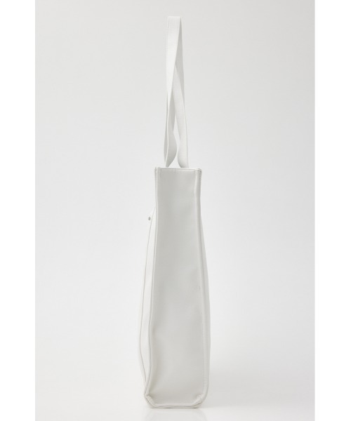 SLY（スライ）の「OUTER POCKET A4 BAG アウター ポケット エーヨン バッグ（トートバッグ・レディース・オフホワイト/ブラック・FREE）」の7枚目の写真