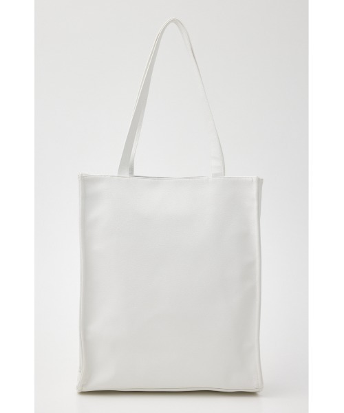 SLY（スライ）の「OUTER POCKET A4 BAG アウター ポケット エーヨン バッグ（トートバッグ・レディース・オフホワイト/ブラック・FREE）」の8枚目の写真