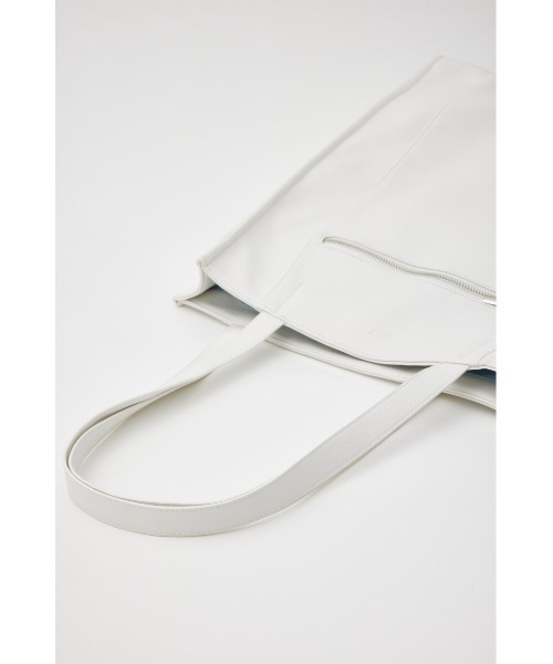 SLY（スライ）の「OUTER POCKET A4 BAG アウター ポケット エーヨン バッグ（トートバッグ・レディース・オフホワイト/ブラック・FREE）」の9枚目の写真