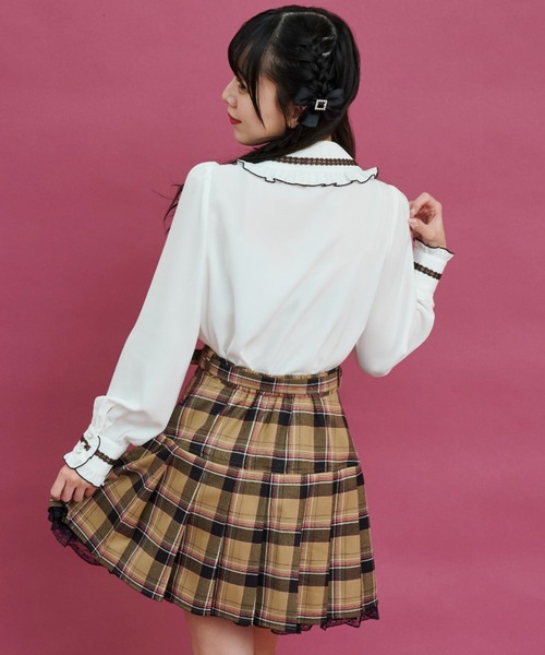 Secret Honey（シークレットハニー）の「レースアップヨークプリーツ