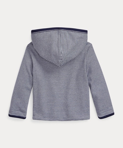 POLO RALPH LAUREN CHILDRENSWEAR（ポロ ラルフ ローレン チルドレンズウェア）の「リバーシブル コットン フーディ（その他アウター・キッズ・ネイビー系1・6M/12M/9M）」の7枚目の写真