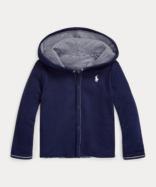 POLO RALPH LAUREN CHILDRENSWEAR（ポロ ラルフ ローレン チルドレンズウェア）の「リバーシブル コットン フーディ（その他アウター・キッズ・ネイビー系1・6M/12M/9M）」の6枚目の写真