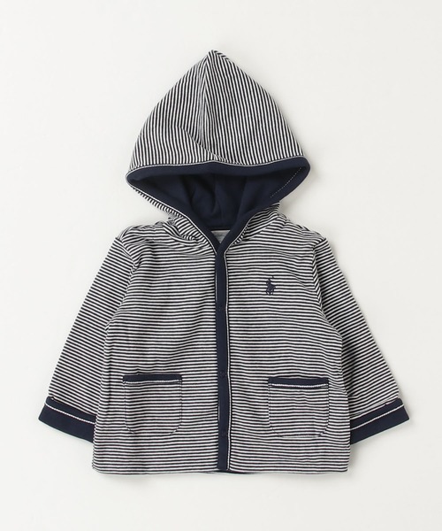 POLO RALPH LAUREN CHILDRENSWEAR（ポロ ラルフ ローレン チルドレンズウェア）の「リバーシブル コットン フーディ（その他アウター・キッズ・ネイビー系1・6M/12M/9M）」の5枚目の写真