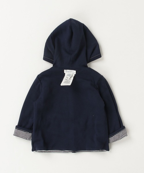 POLO RALPH LAUREN CHILDRENSWEAR（ポロ ラルフ ローレン チルドレンズウェア）の「リバーシブル コットン フーディ（その他アウター・キッズ・ネイビー系1・6M/12M/9M）」の2枚目の写真
