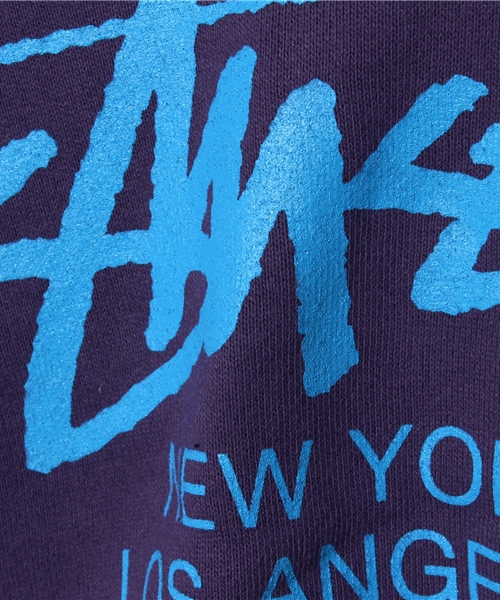 STUSSY（ステューシー）の「Kids World Tour Hoodie Dress（パーカー・キッズ・ブラック/パープル・SMALL/X-LARGE/MEDIUM/LARGE）」の8枚目の写真