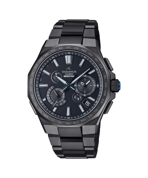 OCEANUS（オシアナス）の「BRIEFING コラボレーションモデル / OCW-T6000BR-1AJR（アナログ腕時計・メンズ・ブラック・FREE）」の2枚目の写真
