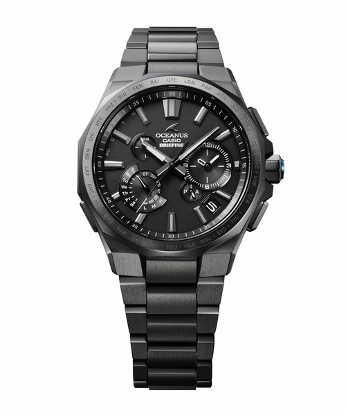 OCEANUS（オシアナス）の「BRIEFING コラボレーションモデル / OCW-T6000BR-1AJR（アナログ腕時計・メンズ・ブラック・FREE）」の3枚目の写真