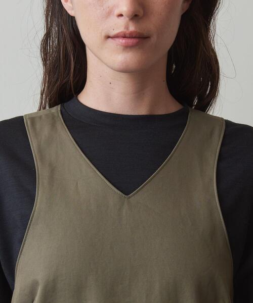 Steven Alan（スティーブンアラン）の「＜Steven Alan＞コットン Vネック ワンピース（ワンピース）」 - WEAR